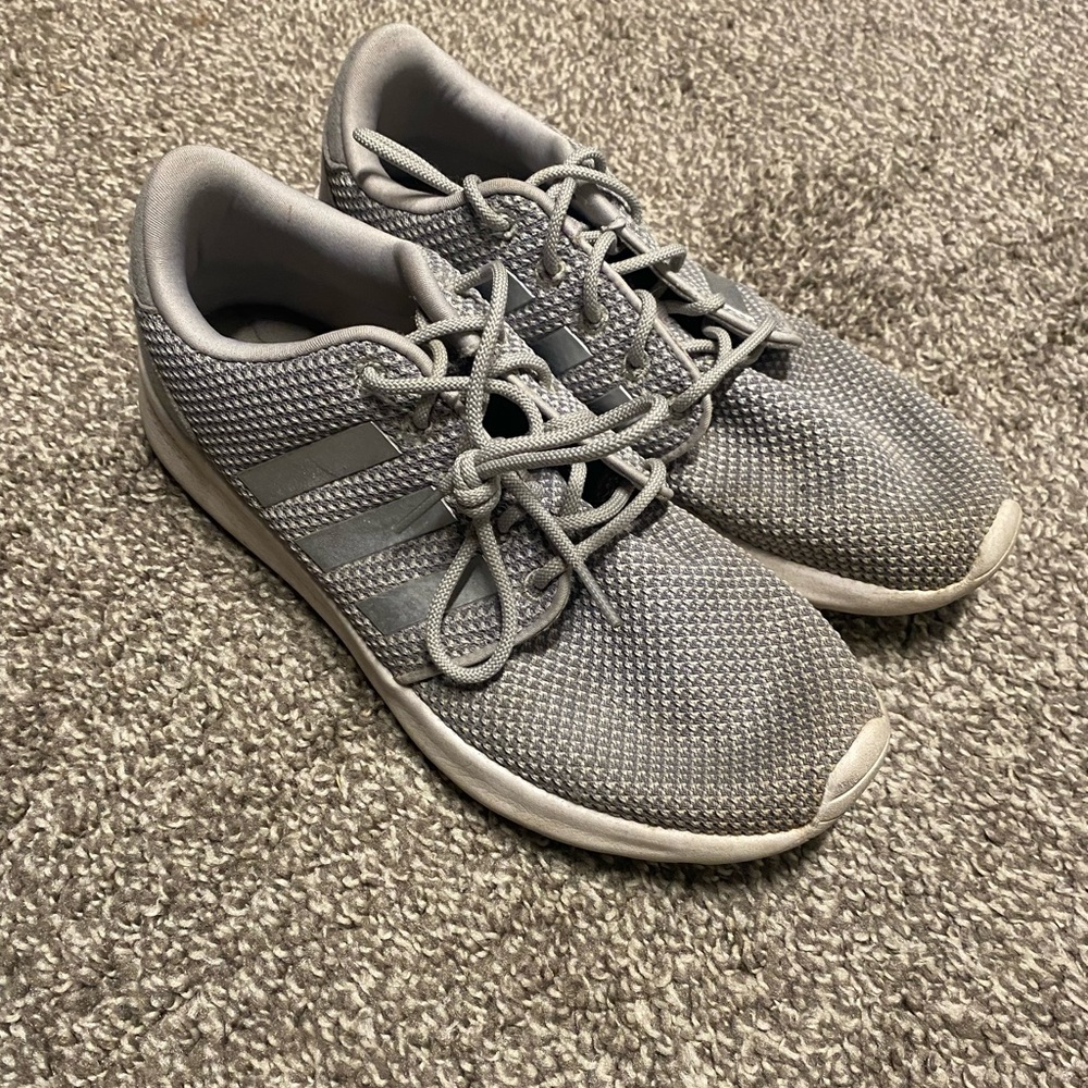 Adidas Gray Athletic Sneakers